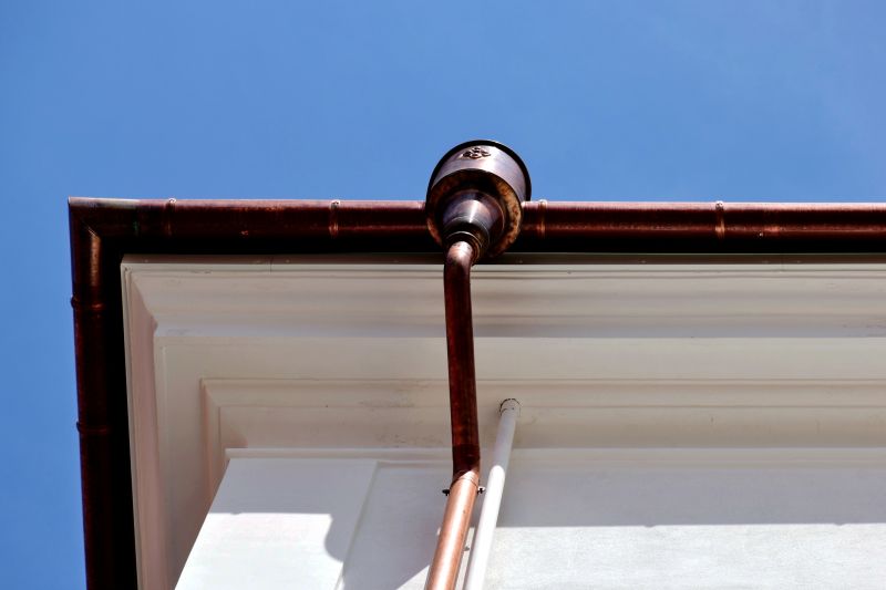 Copper Downspout Replacement detail