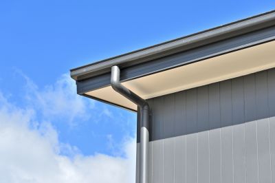 Industrial Gutter Installation detail